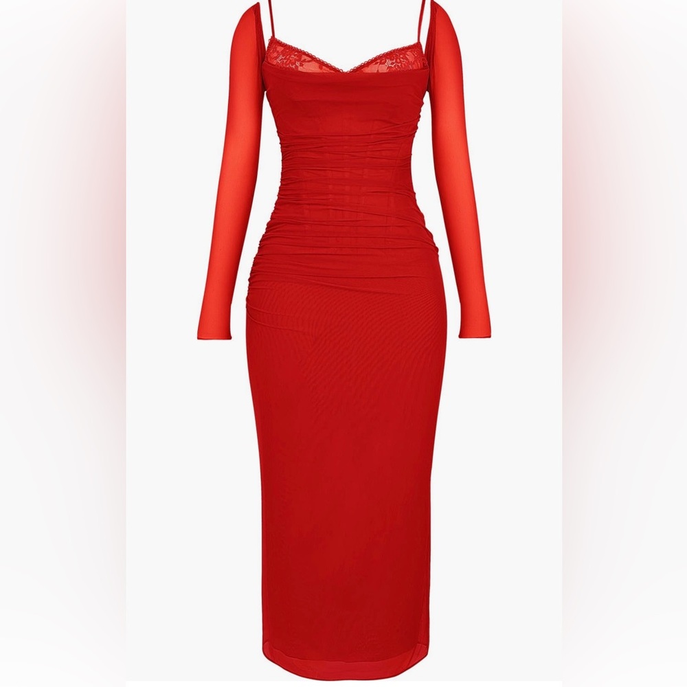 HOUSE OF CB 
Red Women Dress
Size Medium A/C